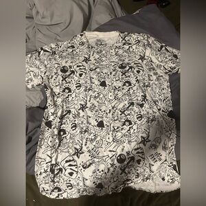 Iron fist white shirt